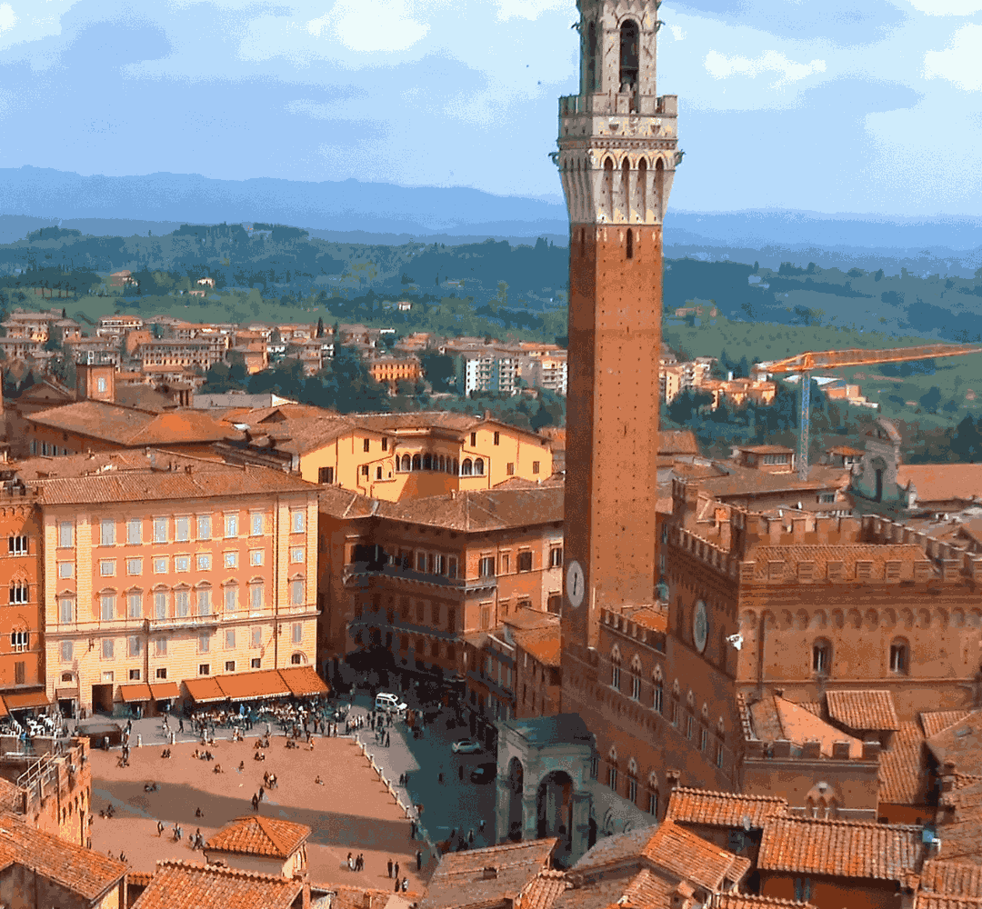 Panorama città Siena